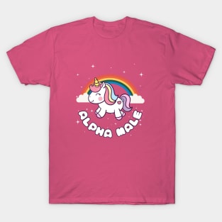 Alpha Male Rainbow Unicorn T-Shirt